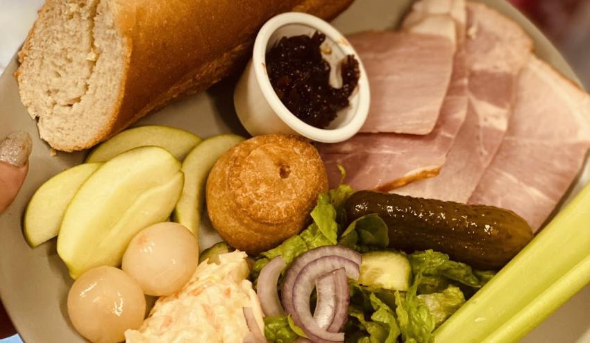 A selection of dishes